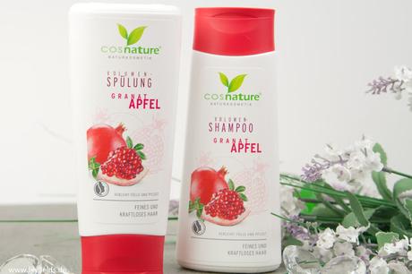 Volumen-Shampoo und Spülung Granatapfel
