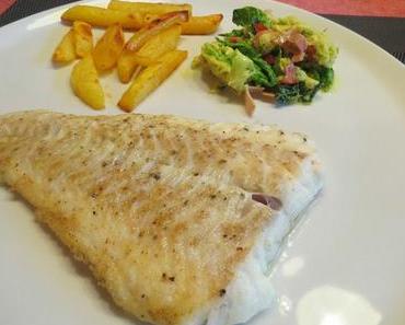 Gebratene Kabeljaufilets