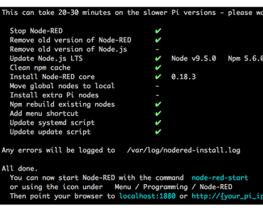 0.18.3: Maintenance Release von NodeRED veröffentlicht