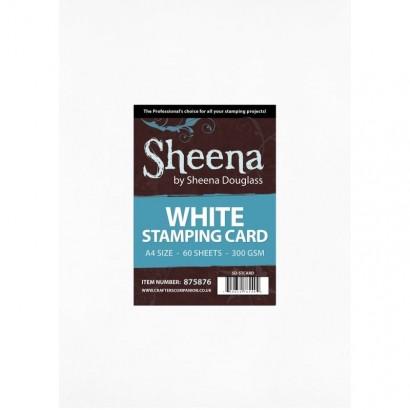 Sheena Douglass White Stamping Card A4 - Pack of 60