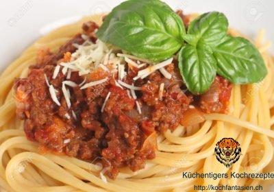 Glutenfreie Spaghetti Bolognese
