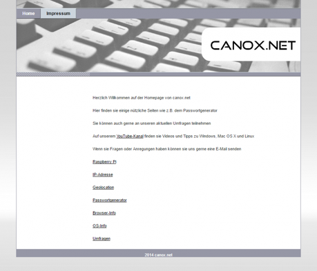 4 Jahre CANOX.NET