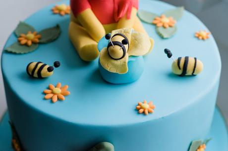 Winnie the Pooh Torte für 1. Geburtstag