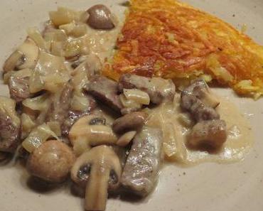 Bœuf Stroganoff „de luxe“