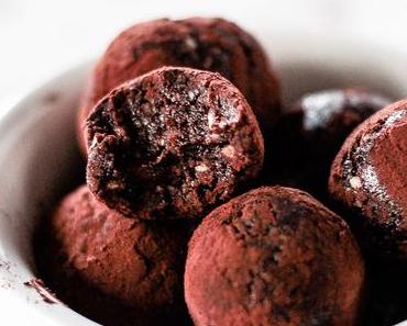 Gesunde Schokoladen-Trüffel / Pralinen