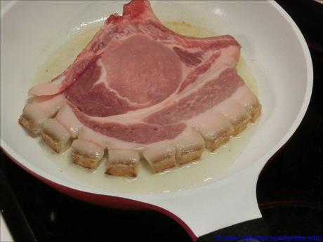 Stielkotelett (mit Schwarte!) vom Freiland-Duroc-Schwein