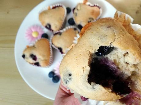 Heidelbeer-Vanille-Muffins