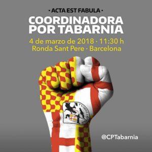 Heute 11:30h, TABARNIA-Demo in Barcelona!