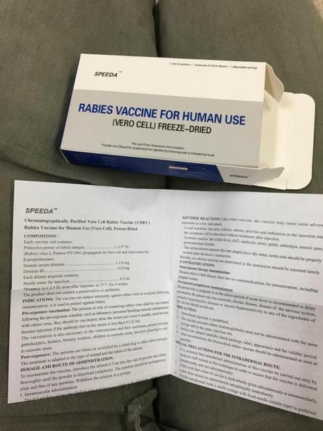 Ein Hundebiss in Thailand