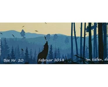 Unboxing: Lesekatzen Buchbox #20: Im tiefen, dunklen Wald