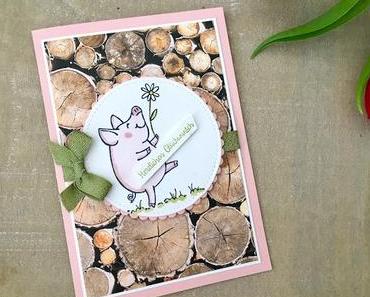 Glücksschweinchen zu Ehrentag