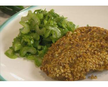 Lammschnitzel mit Haselnussknusper