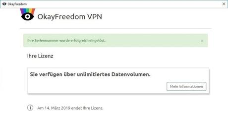 VPN – OkayFreedom vergibt kostenlose 1-Jahres-Lizenz