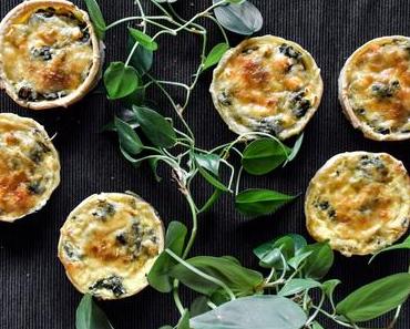 [Rezept] Ziegenkäse-Lachs Mini-Quiches