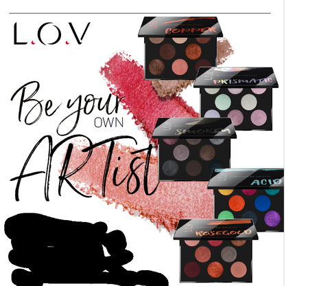 L.O.V THE Palettes - be your own artist