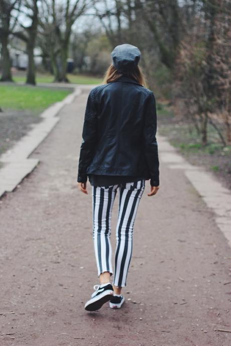 OOTD: Striped Pants Outfit