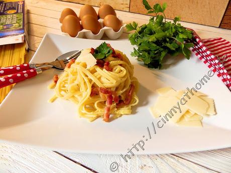 Spaghetti Carbonara wie aus Italien sind einfach besser #Food #Rezept #Lecker