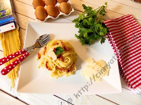 Spaghetti Carbonara wie aus Italien sind einfach besser #Food #Rezept #Lecker