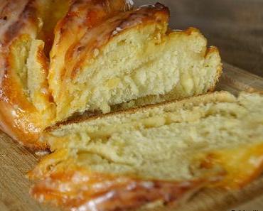 Etwas anderes als der klassische Hefezopf: der Marzipanzopf