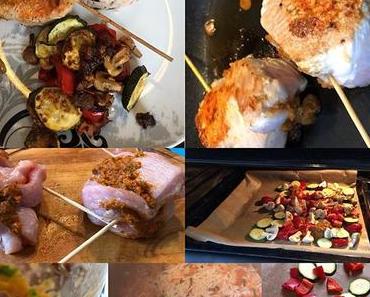 Gefüllte Putenbrustroulade mit Tomatenreise und Ofengemüse #foodporn #hellofresh – via Instagram