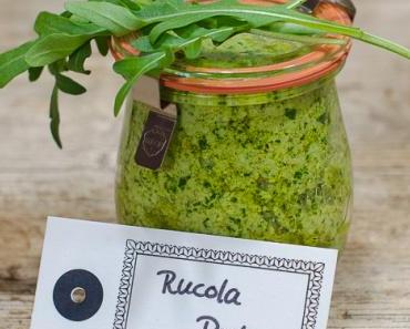 Für die schnelle Feierabendküche: Cremiges Rucola-Pesto mit Pecorino