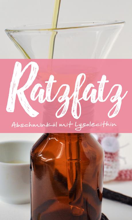 »Ratzfatz« Abschminköl mit Lysolecithin | Schwatz Katz