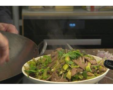 Kalbsleber aus dem Wok