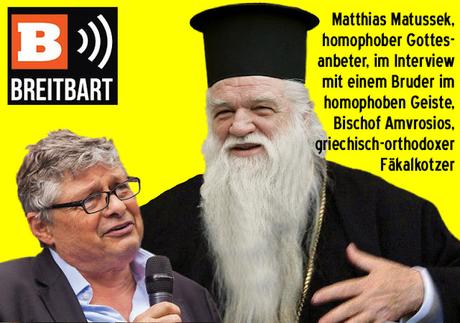 Homosexualität / Matthias Matussek interviewt homophoben Bruder im Geiste