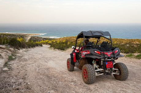 Wir haben die Akamas-Halbinsel in Zypern mit einem Buggy erkundet