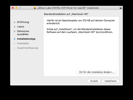 stm usb vcp driver for mac