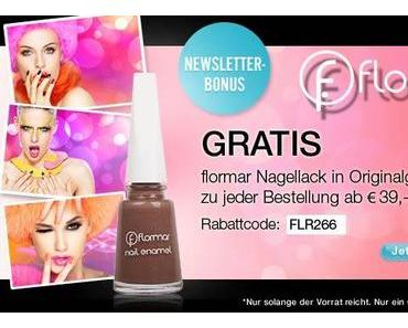 Gratis flormar Nagellack....