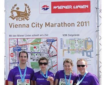 Cirquent fällt auf beim Vienna City Marathon