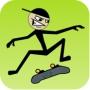 Stickman Skater FREE – Über 1000 verschiedene Tricks warten hier auf dich.