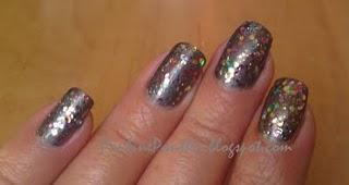 Dunkel-Bunter Glitzer