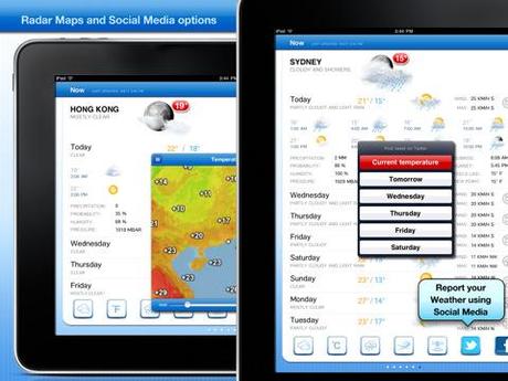 Celsius – Wetter und Temperatur auf dem Homescreen als Universal-App