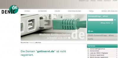 Gott nervt ist frei