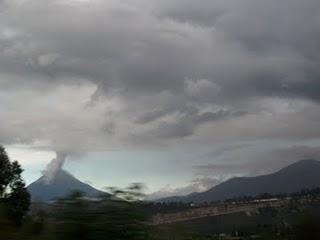 Seit gut einer Woche schnaubt der Tungurahua