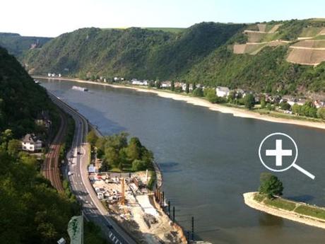 Panorama-Blick auf’s Rheintal