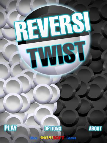 Reversi Twist ist eine schöne Variante dieses Brettspiels mit bunten Variationen