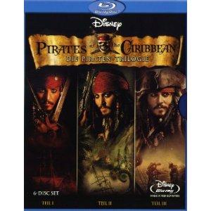 Pirates of the Caribbean – Die Piraten-Trilogie 6-Disc Set Bluray