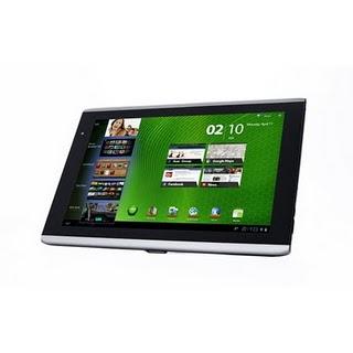 Acer Iconia Tab A500 mit Android Honeycomb gestartet.