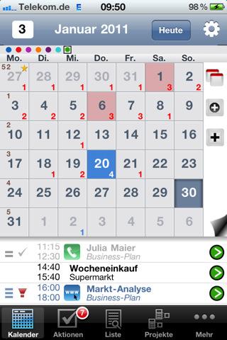 AroundCal – Hervorragender Kalender und Terminplaner mit unzähligen Features