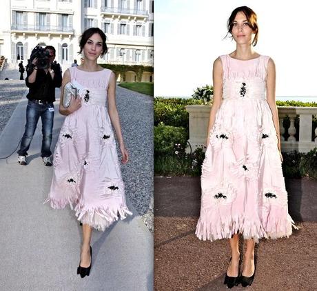 Outfit Of The Day: Alexa Chung bei der Chanel Cruise Show
