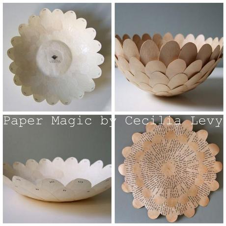 I´m quick get away...to the magical paper objects by Cecilia Levy