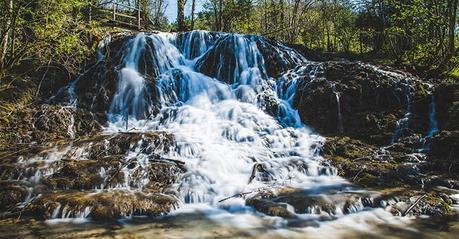 Wasserfall in Hofamt und Salzaklamm Rundweg