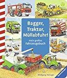 Bagger, Traktor, Müllabfuhr