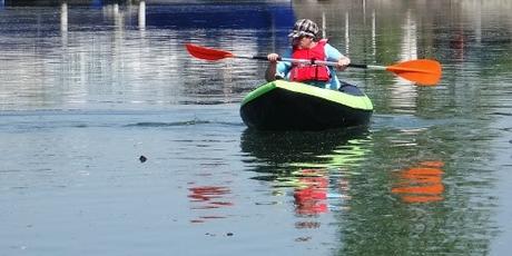 Elsass: mit dem Kanu auf den Kanal