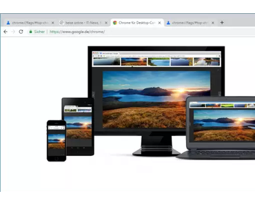 Neues Design für Googles Browser Chrome