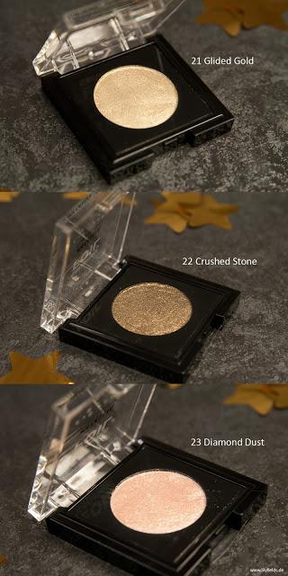 Crushed Foil - Metallic Eye Shadow - 21, 22 & 23
