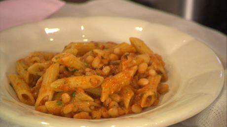 Pasta mit Weißen Bohnen